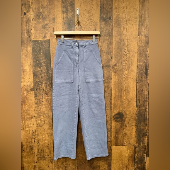Wilfred Pants - Wilfred Free Modern Utility Pant from Aritzia "Gd Purple Slate" size 0
EUC